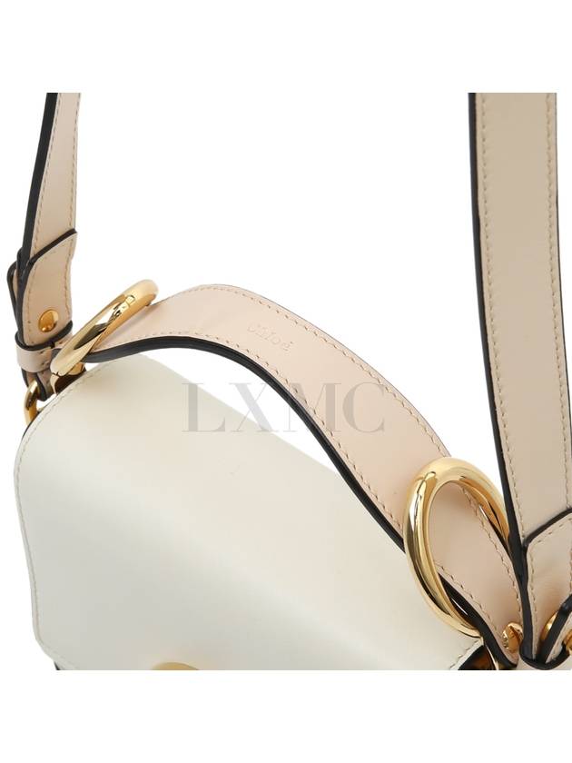 C Buckle Mini Tote White Cross CHC21US193 - CHLOE - BALAAN 6