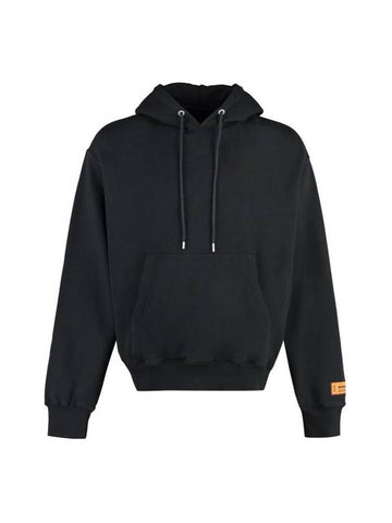 hooded sweatshirt HMBB024C99JER001 1000 black - HERON PRESTON - BALAAN 1