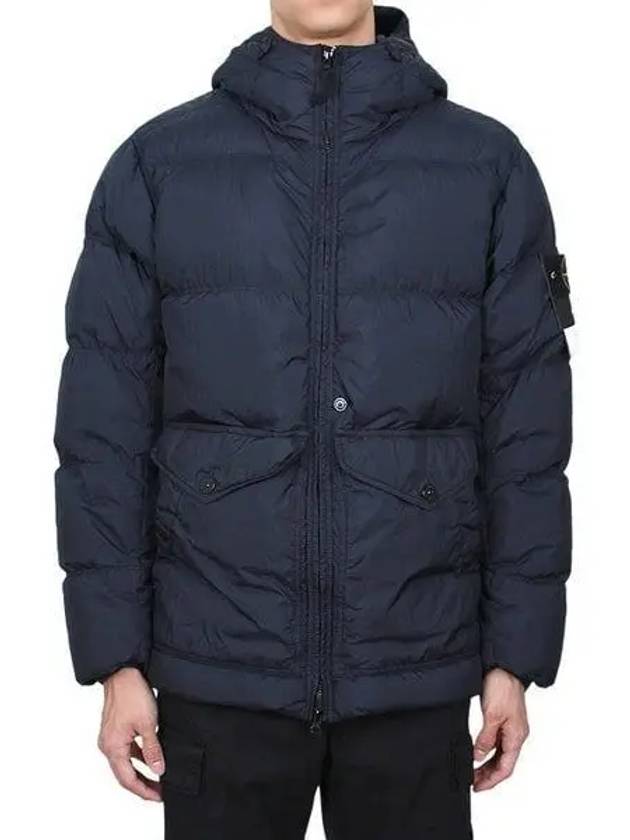 Crinkle Reps Re-Nylon Down Padding Navy - STONE ISLAND - BALAAN 2