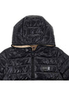 Trizia hooded padded jacket VDDJ00325 K0001 BKS - DUVETICA - BALAAN 3