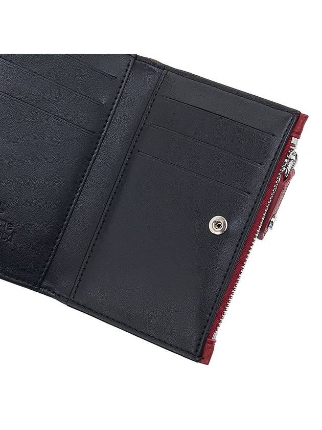 Slim Flat Card Wallet Red - VIVIENNE WESTWOOD - BALAAN 9