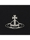 ORB Logo Half Wallet Black - VIVIENNE WESTWOOD - BALAAN 3