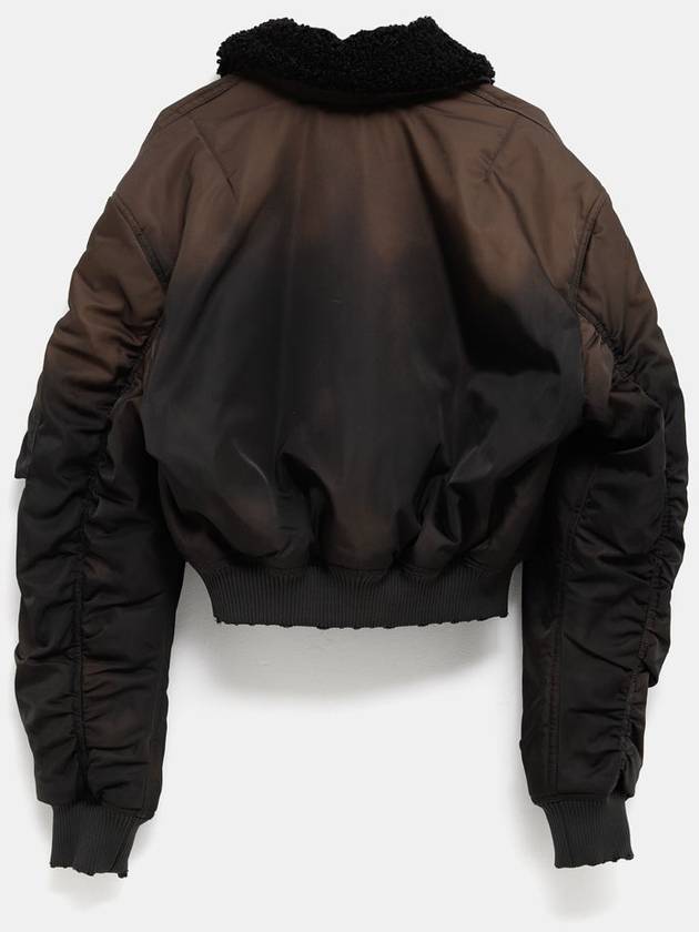 Bomber Jacket with Furry Collar for Women - ACNE STUDIOS - BALAAN 2