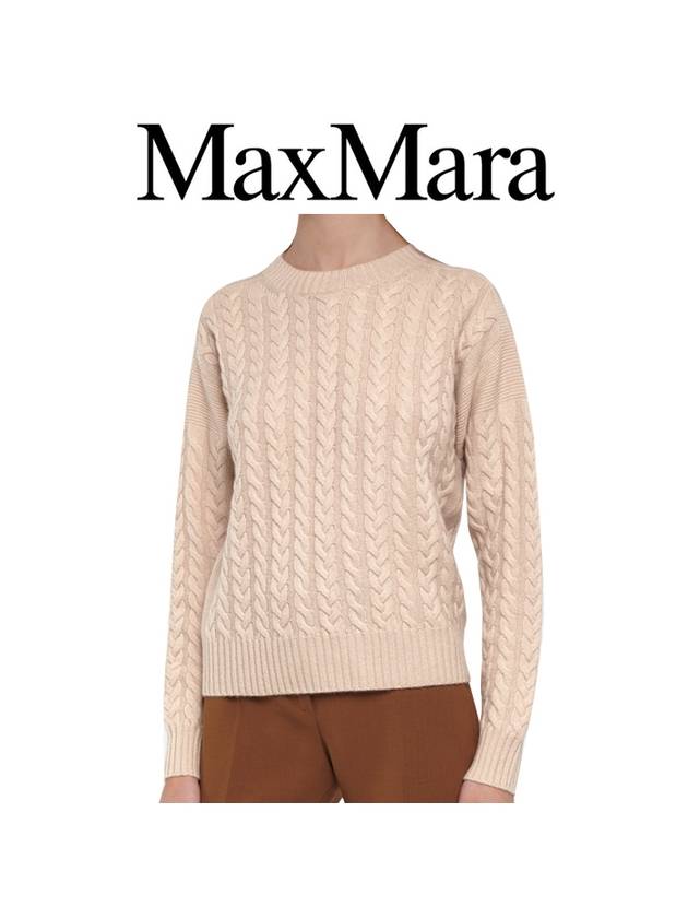 Women's Breda Knit Top Ivory - MAX MARA - BALAAN 1