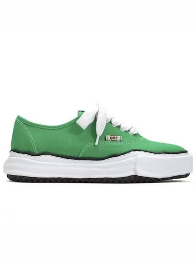 Baker OG Sole Canvas Low Top Sneakers Green - MIHARA YASUHIRO - BALAAN 2