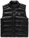 Men's Crofton Down Padded Vest Black - CANADA GOOSE - BALAAN 3