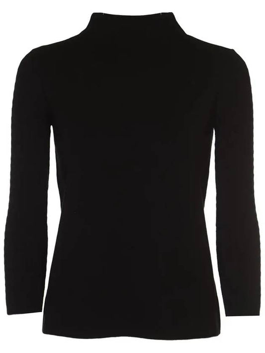 CANNES mock neck knit black 2363661539 001 - MAX MARA - BALAAN 1