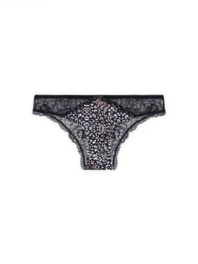 UNDERWEAR Women s Leopard Lace Briefs Black 270729 - EMPORIO ARMANI - BALAAN 1