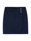 Women's Anna Mini H-Line Skirt Navy - J.LINDEBERG - BALAAN 2