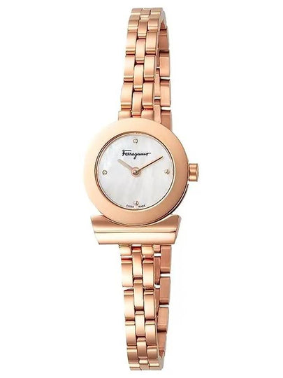 Gancini Metal Quartz Watch Rose Gold - SALVATORE FERRAGAMO - BALAAN 2