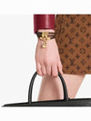 Crazy In Lock Charm Bracelet Gold Brown - LOUIS VUITTON - BALAAN 5