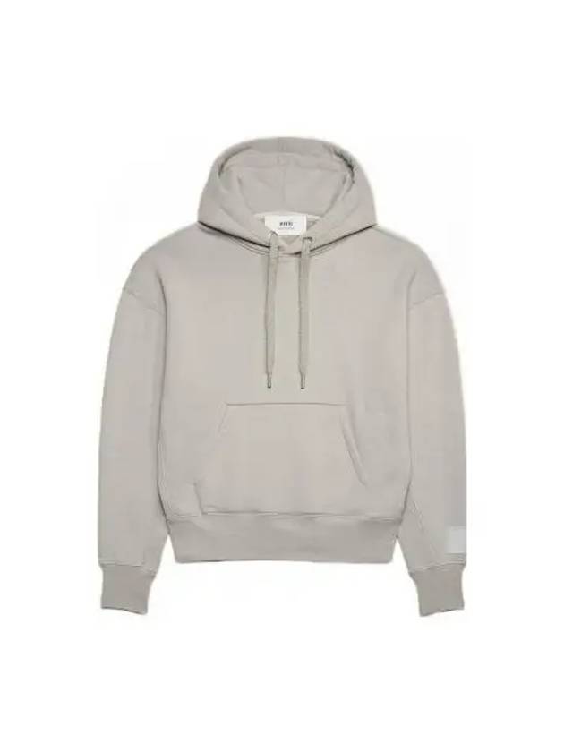 Label Hoodie Grey - AMI - BALAAN 2