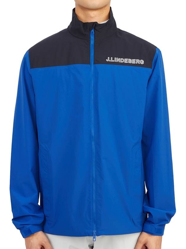 Men's Bridge Lane Zip-up Jacket Blue - J.LINDEBERG - BALAAN 2