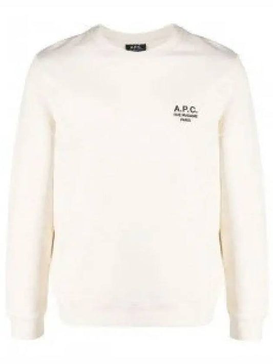 Rider Chest Small Logo Sweatshirt Beige - A.P.C. - BALAAN 2