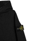 12th Anniversary Kids Waffen Patch Hoodie Black 721662841 V0129 - STONE ISLAND - BALAAN 4