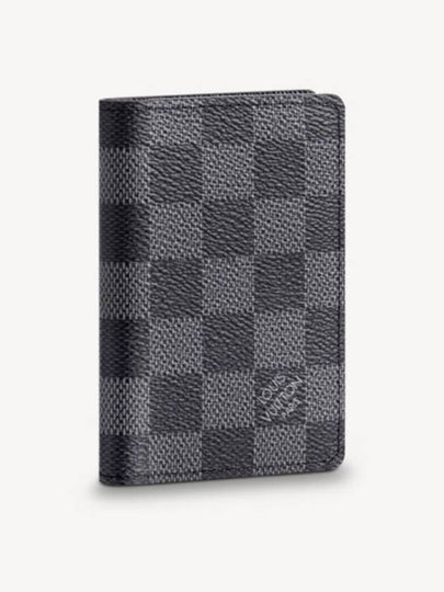 Pocket Organizer Damier Card Wallet Grey - LOUIS VUITTON - BALAAN 2