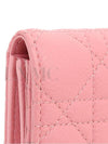 Caro Glycine Wallet Pink Cannage Card Holder Business S5132UWHC - DIOR - BALAAN 7