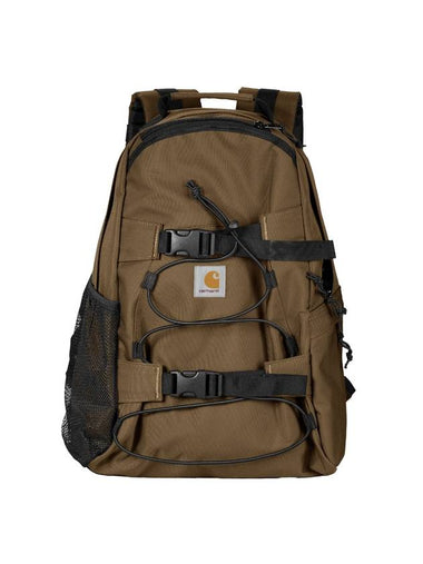 Kickflip Recycled Polyester Canvas Backpack Brown - CARHARTT WIP - BALAAN 1