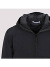 Men's Soft Shell Pure Insulation Technology Primaloft Hooded Jacket Black - STONE ISLAND - BALAAN 4