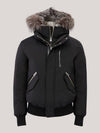 Dixon Nordic Tech Down Silver Fur Bomber Jacket Black - MACKAGE - BALAAN 2