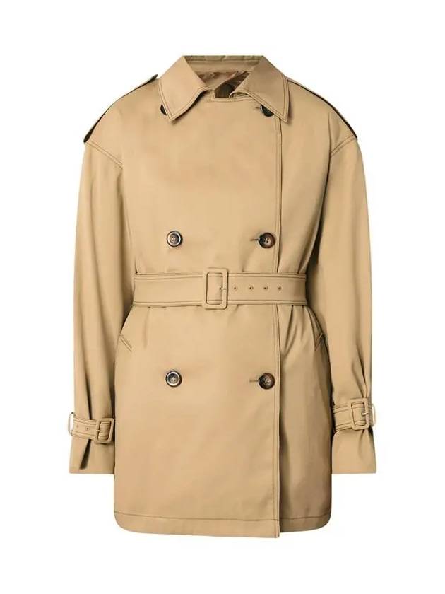 Studio Ottavo Trench Coat Beige - MAX MARA - BALAAN 3