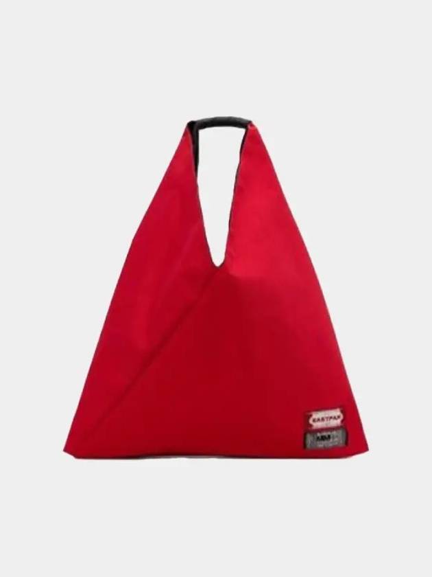 MM6 x Eastpack Japanese Nylon Shoulder Bag Red - MAISON MARGIELA - BALAAN.