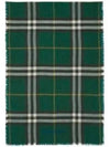 Vintage Check Fringe Scarf Green - BURBERRY - BALAAN 2