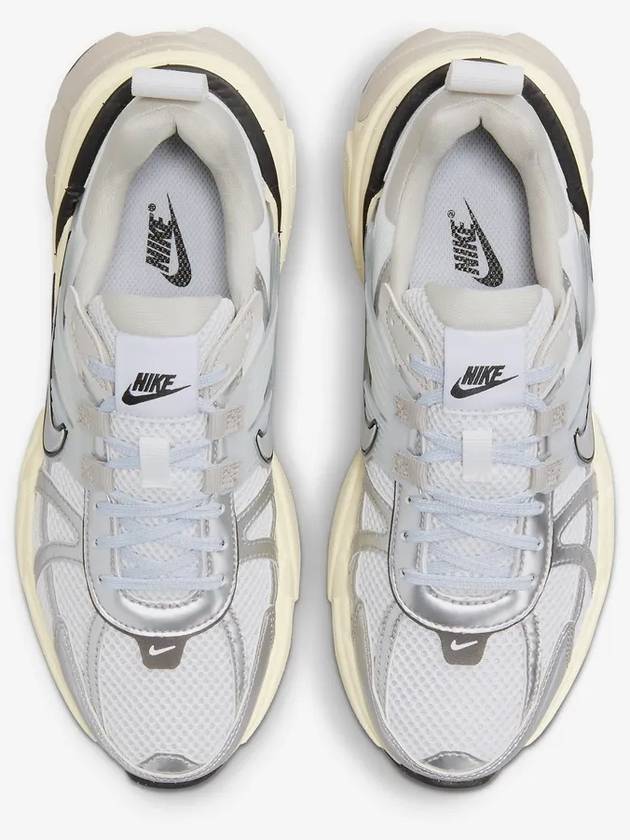 V2K Run Low Top Sneakers Summit White Metallic Silver - NIKE - BALAAN 6