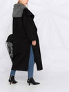 Signature Wool Cashmere Single Coat Black - TOTEME - BALAAN 7