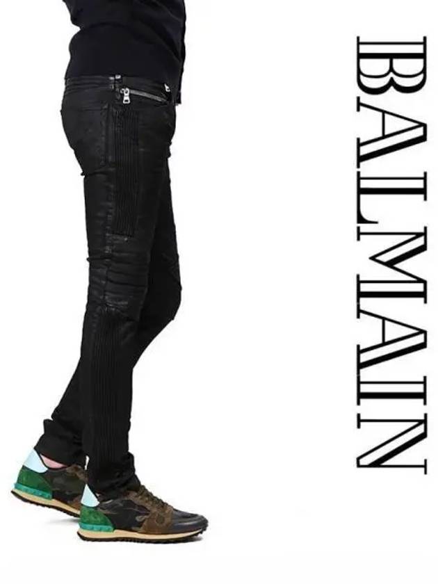 men s biker jeans - BALMAIN - BALAAN 1