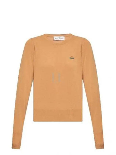 Bea Jumper Knit Top Camel - VIVIENNE WESTWOOD - BALAAN 2