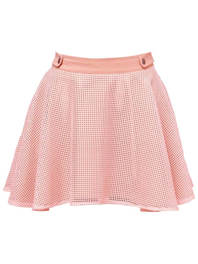 Golf Wear Waffle Skirt Peach - J JANE - BALAAN 2