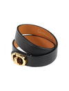 30 Montaigne Leather Bracelet Black - DIOR - BALAAN 4