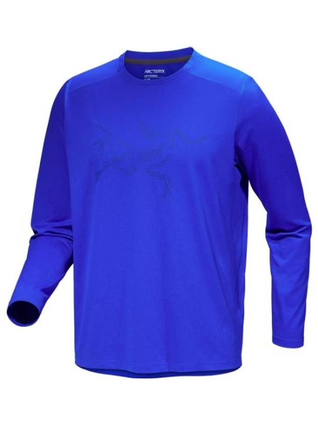 Cormac Logo Long Sleeve T-Shirt Blue - ARC'TERYX - BALAAN 2