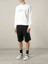 Casey Slogan Sweatshirt White 2HK146 100 - ACNE STUDIOS - BALAAN 2