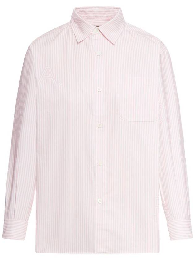 Sela Stripe Shirt Pink - A.P.C. - BALAAN 2