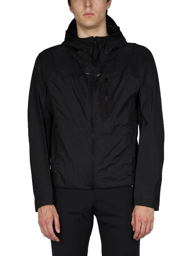 Aspen Down Jersey Track Training Jacket Black - TEN C - BALAAN 2