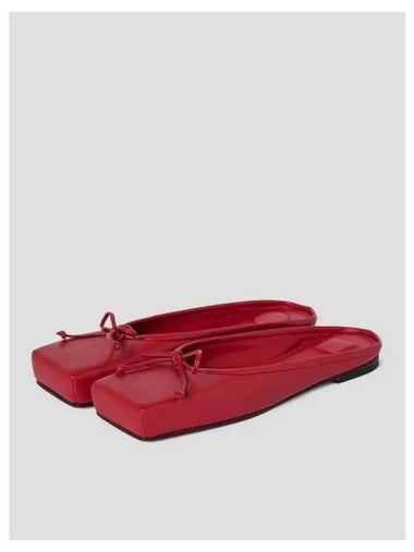 Jacquemus Women s Les Mule Slippers Flat Ballet Shoes Red Domestic Product GM0023081468090 - JACQUEMUS - BALAAN 1