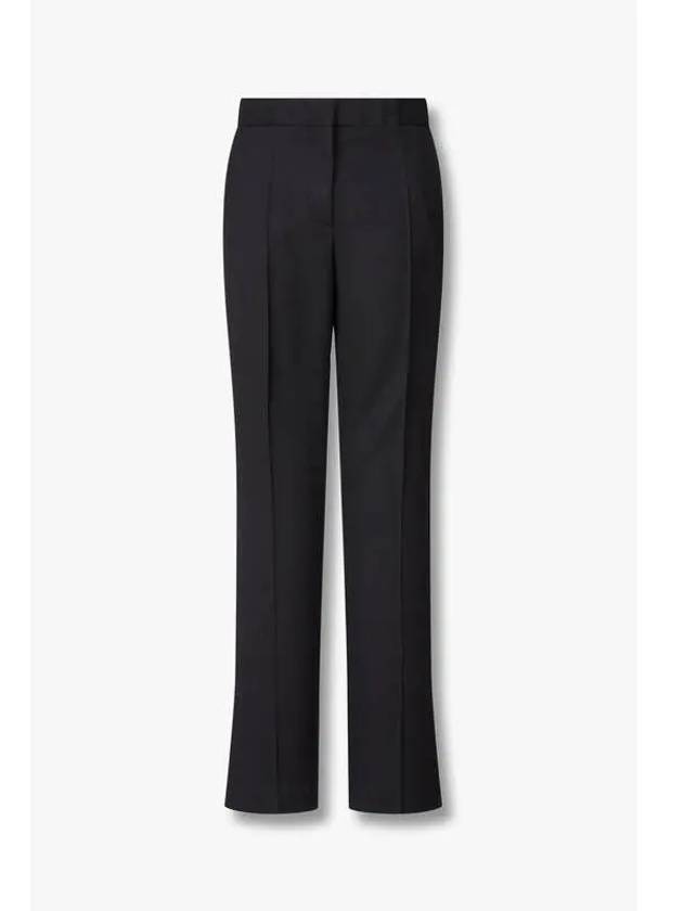 Women s Wool Criss Slit Pants Black - PAUL SMITH - BALAAN 1