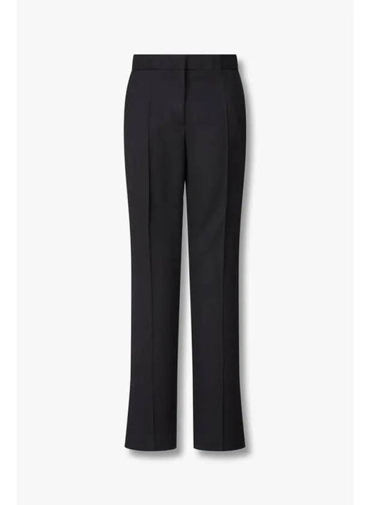 30 9 29 Women s Wool Criss Slit Pants Black - PAUL SMITH - BALAAN 1