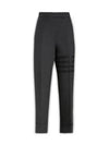 4 Bar Classic Backstrap Wool Straight Pants Dark Grey - THOM BROWNE - BALAAN 2