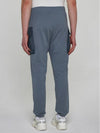 Stretch Fleece Mixed Cargo Track Pants Turbulence - CP COMPANY - BALAAN 3