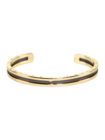 S BZERO1 Bangle Open Logo Bracelet - BVLGARI - BALAAN 1