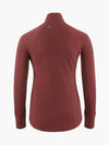 Huge Half Zip Long Sleeve T-shirt Medder Red - KLATTERMUSEN - BALAAN 3