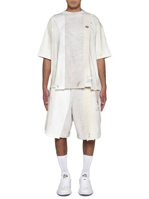 Short Pants A12SP563 WHITE - MAISON MIHARA YASUHIRO - BALAAN 2