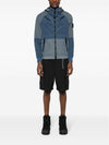 Nylon Metal Windbreaker Blue - STONE ISLAND - BALAAN 5