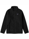 Retro Pile Fleece Zip-Up Jacket Black - PATAGONIA - BALAAN 2