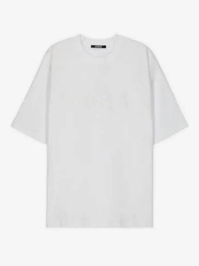 Le Typo Short Sleeve T-Shirt White - JACQUEMUS - BALAAN 2