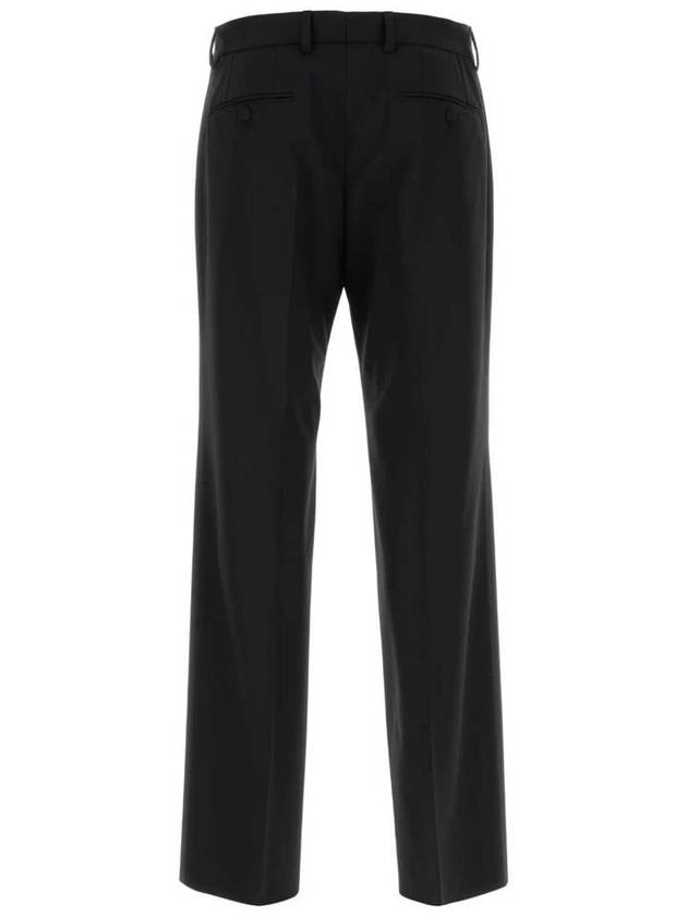 Straight Pants GYZMHTGH667 N0000 Black - DOLCE&GABBANA - BALAAN 3