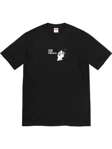 Love That Cotton Short Sleeve T-Shirt Black - SUPREME - BALAAN 1